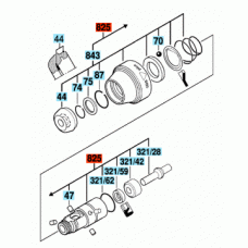 1617000598 Патрон SDS-plus для перфоратора GBH 2-24 D, GBH 2-26 E, GBH 2-26 RE, GBH 2-26 DE, GBH 2-26 DRE, GBH 2-26 DBR, GBH 2400, GBH 36 V-Li, GBH 18V-26